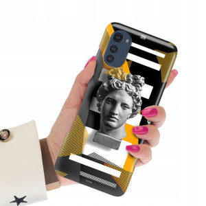 Etui Premium do MOTOROLA E32 Case Art Sztuka Wzory