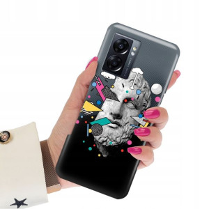 Etui Premium do OPPO A57 5G Case Art Sztuka Wzory