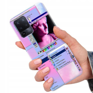 Etui Premium do OPPO RENO 5 LITE Art Sztuka Wzory