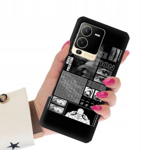Etui Premium do VIVO S15 Case Art Sztuka Top Wzory
