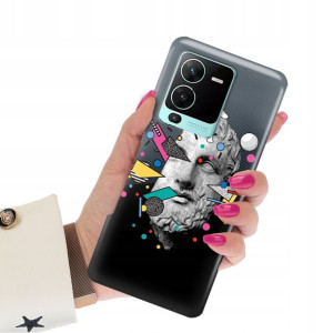 Etui Premium do VIVO S15 PRO 5G Art Sztuka Wzory