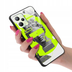 Etui Premium Glass do REALME C35 Art Sztuka Wzory