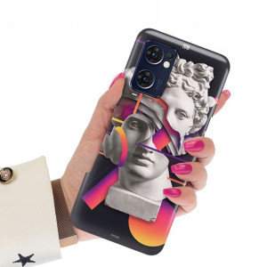 Etui Premium Grube 2mm do OPPO RENO 7 5G Art Wzory