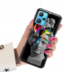 Etui Premium Grube 2mm do REALME 9 5G Art Wzory