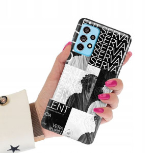 Etui Premium Grube 2mm do SAMSUNG A73 5G Art Wzory