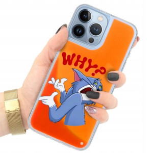 Etui SAND Piasek POMARAŃCZ do IPHONE 14 PRO Wzory