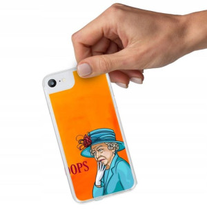 Etui SAND Piasek POMARAŃCZ do IPHONE 6 Modne Wzory