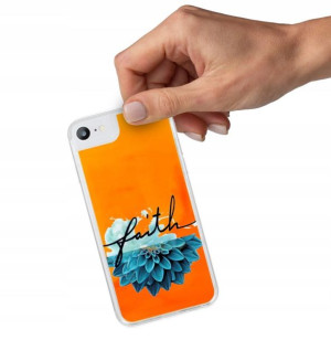 Etui SAND Piasek POMARAŃCZ do IPHONE 7/8 Top Wzory