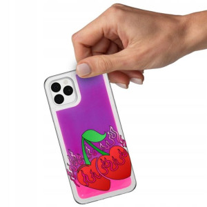 Etui SAND Piasek RÓŻ do IPHONE 11 PRO Modne Wzory