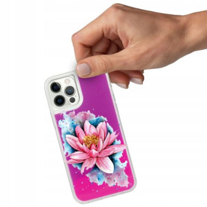 Etui SAND Piasek RÓŻ do IPHONE 12 PRO Modne Wzory
