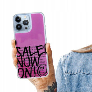 Etui SAND Piasek RÓŻ do IPHONE 13 PRO Modne Wzory