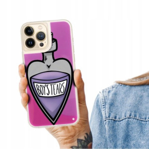 Etui SAND Piasek RÓŻ do IPHONE 14 PRO MAX Wzory