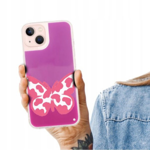 Etui SAND Piasek RÓŻOWY do IPHONE 13 Modne Wzory