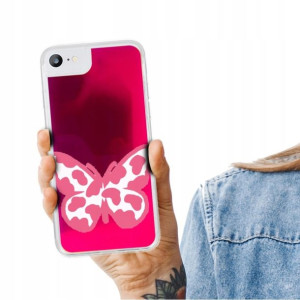 Etui SAND Piasek RÓŻOWY do IPHONE 7/8 Modne Wzory
