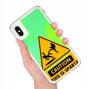 Etui SAND Piasek ZIELONY do IPHONE X/XS Top Wzory