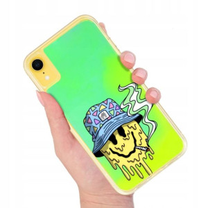 Etui SAND Piasek ZIELONY do IPHONE XR Modne Wzory