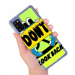 Etui SAND Piasek ZIELONY do SAMSUNG A41 Top Wzory