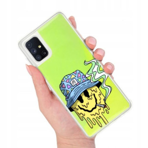 Etui SAND Piasek ZIELONY do SAMSUNG M51 Top Wzory