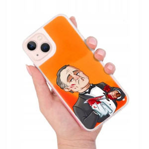 Etui Sand Pomarańcz do IPHONE 14 PLUS Modne Wzory