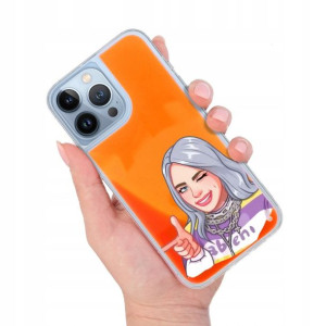 Etui Sand Pomarańcz do IPHONE 14 PRO Modne Wzory