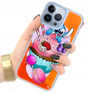 Etui Sand Pomarańcz do IPHONE 14 PRO Modne Wzory