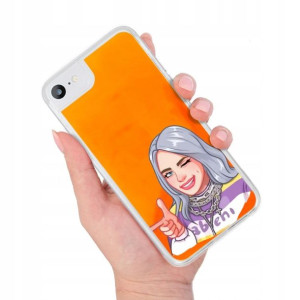 Etui Sand Pomarańcz do IPHONE 7/8 Modne Top Wzory