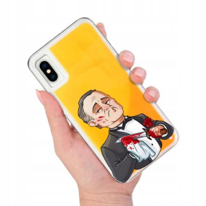 Etui Sand Pomarańcz do IPHONE X/XS Modne Top Wzory