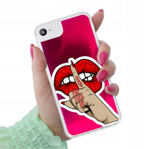 Etui SAND RÓŻ do iPHONE SE2/ SE3 Serialowe Wzory