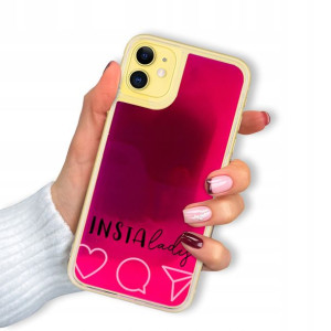 Etui SAND RÓŻOWY do IPHONE 11 Case Modne TOP Wzory