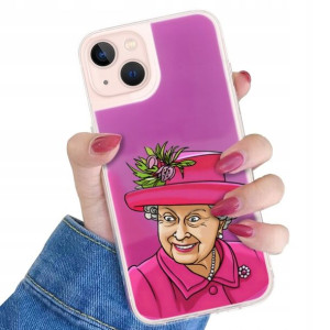Etui Sand Różowy do IPHONE 14 PLUS Modne Wzory