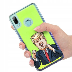 Etui Sand Zielony do HUAWEI P SMART 2019 Top Wzory