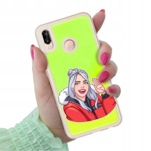 Etui SAND ZIELONY do HUAWEI P20 LITE Serial Wzory