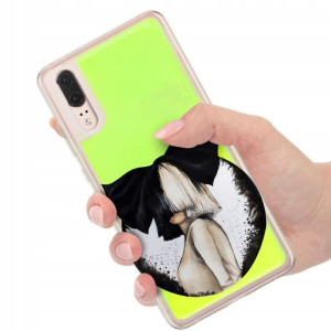 Etui Sand Zielony do HUAWEI P20 Modne Top Wzory