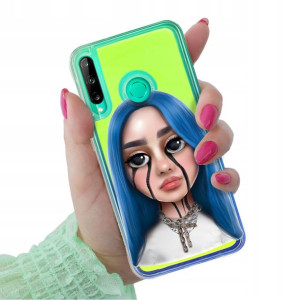 Etui SAND ZIELONY do HUAWEI P40 LITE E Top Wzory