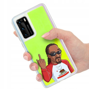 Etui Sand Zielony do HUAWEI P40 Modne Top Wzory