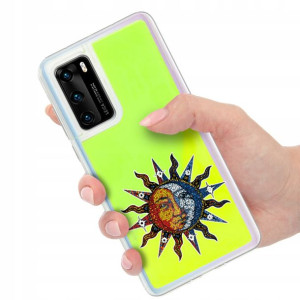 Etui SAND ZIELONY do HUAWEI P40 Wiosenne Top Wzory