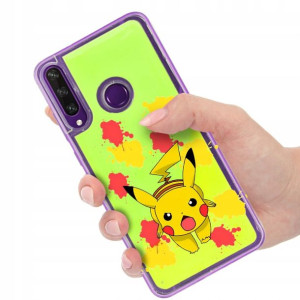 Etui Sand Zielony do HUAWEI Y6P Modne Top Wzory
