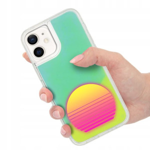 Etui SAND ZIELONY do IPHONE 12 MINI Art Case Wzory