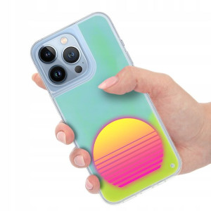 Etui SAND Zielony do IPHONE 13 PRO Sztuka Wzory