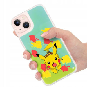 Etui Sand Zielony do IPHONE 14 PLUS Modne Wzory