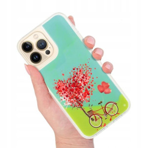 Etui SAND Zielony do IPHONE 14 PRO MAX Top Wzory