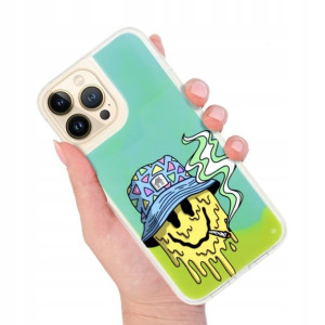 Etui Sand Zielony do IPHONE 14 PRO MAX Top Wzory