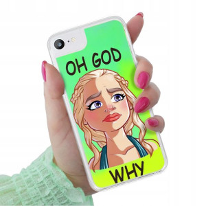 Etui SAND ZIELONY do IPHONE 7/8 Serialowe Wzory