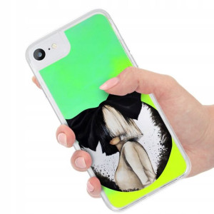 Etui Sand Zielony do IPHONE SE2/ SE3 Modne Wzory