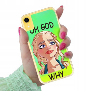 Etui SAND ZIELONY do IPHONE XR Serialowe Top Wzory