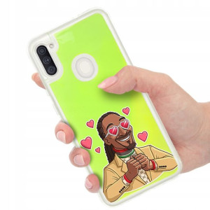 Etui Sand Zielony do SAMSUNG A11 Modne Top Wzory