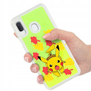Etui Sand Zielony do SAMSUNG A20e Modne Top Wzory