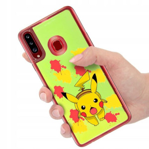 Etui Sand Zielony do SAMSUNG A20s Modne Top Wzory