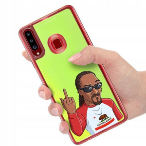 Etui Sand Zielony do SAMSUNG A20s Modne Top Wzory