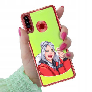 Etui SAND ZIELONY do SAMSUNG A20s Serialowe Wzory